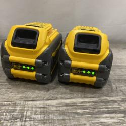 AS-IS DEWALT FLEXVOLT 20V/60V MAX Lithium-Ion 6.0Ah Battery Pack (2 Pack)