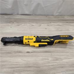AS-IS DeWalt 20-Volt Cordless 3/8 in. to 1/2 in. Ratchet (Tool-Only)