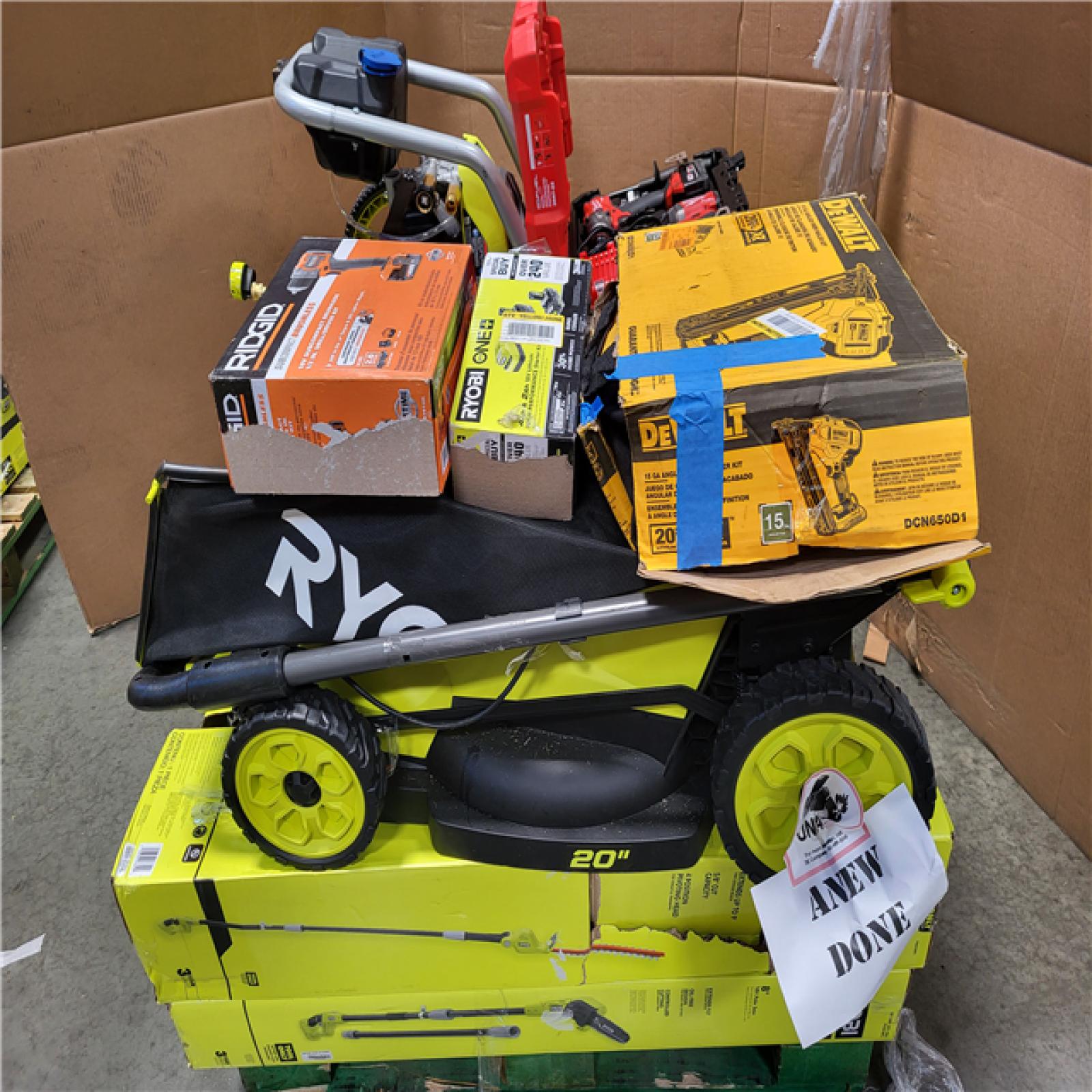CALIFORNIA AS-IS TOOL PALLET