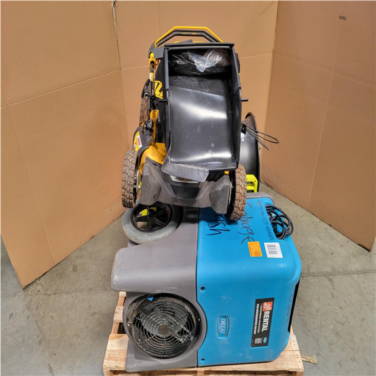 CALIFORNIA AS-IS OUTDOOR POWER EQUIPMENT