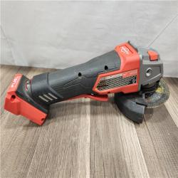 AS-IS- Milwaukee M18 FUEL 18V Lithium-Ion Brushless Cordless 4-1/2 in./5 in. Grinder with Variable Speed & Paddle Switch (Tool-Only)