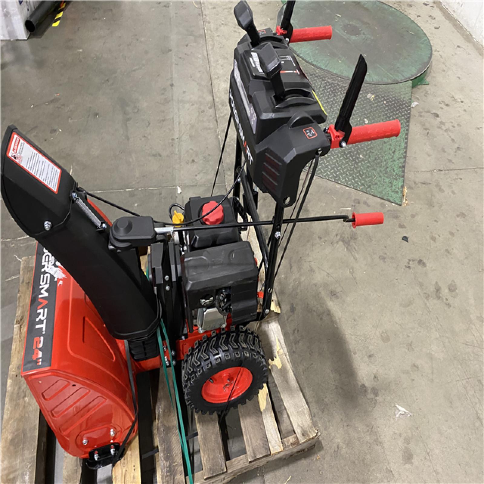 Dallas Location - As-Is PowerSmart 24'' Gas Snow Blower  212cc Self-Propelled Snow Thrower