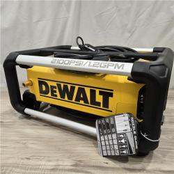 AS-IS DEWALT Electric Pressure Washer  2100 PSI Jobsite Power Washer DWPW2100
