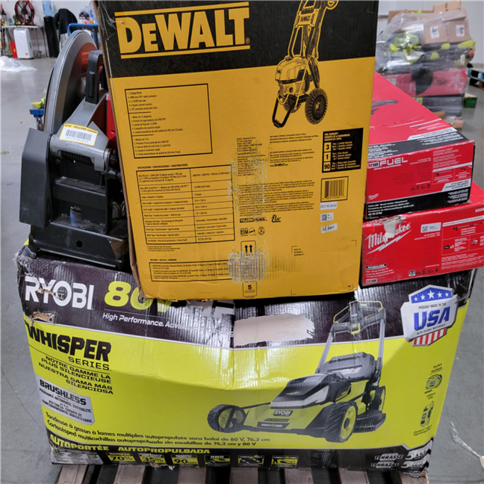 CALIFORNIA AS-IS TOOL PALLET