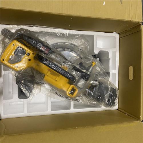 As-Is- DEWALT 60V Lithium-Ion 12 in. Cordless Sliding Miter Saw Kit with 9.0Ah Battery Pack