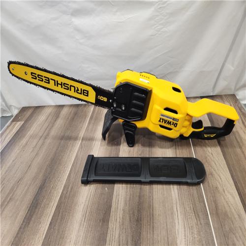 AS-IS - DEWALT FLEXVOLT 60V MAX Brushless Cordless 18 Chainsaw (Tool Only)