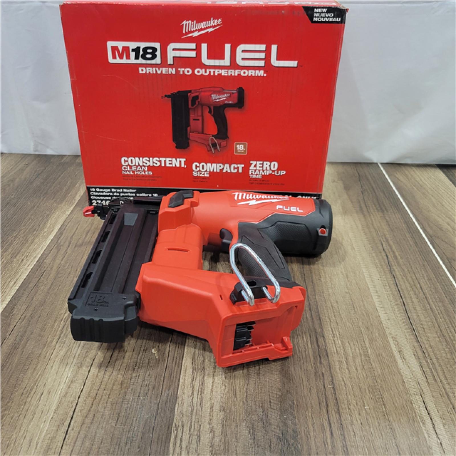 AS-IS Milwaukee M18 FUEL 18 Gauge Brad Nailer