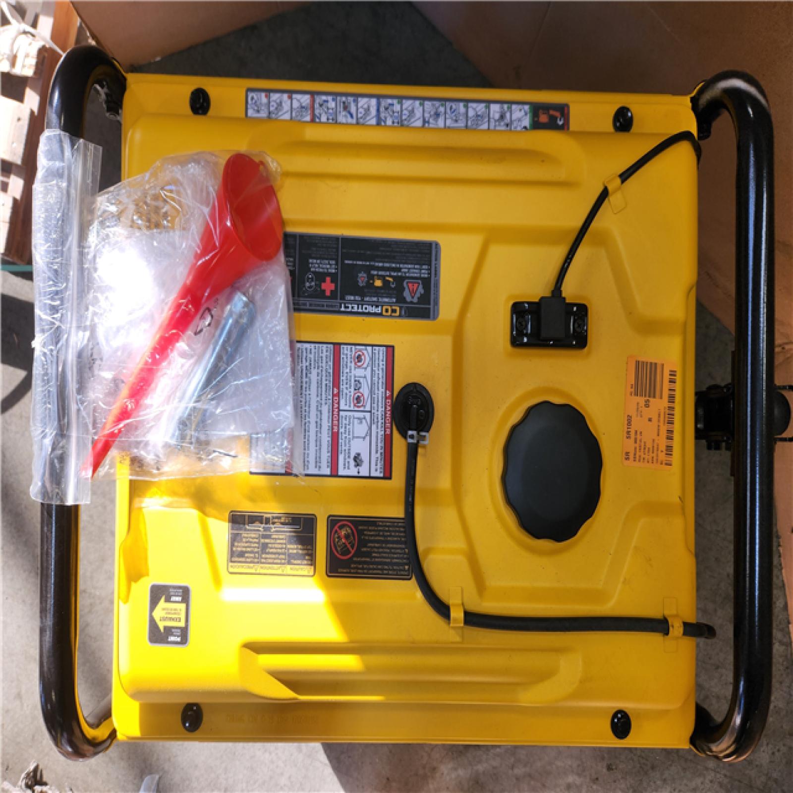 Phoenix NEW DEWALT 10000 / 8000-Watt Electric Start Gas Powered Portable Generator with Idle Control  GFCI Outlets and CO Protect-DXGNR8000