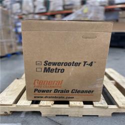 NEW! - General Sewerooter T-4 Drain Cleaner W/ 100 Ft. X 9/16 In. Cable