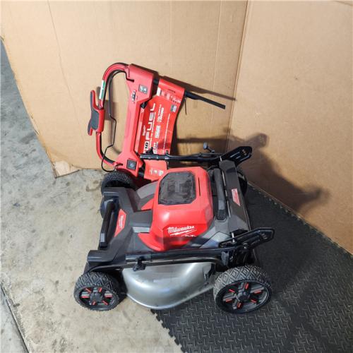 HOUSTON LOCATION - AS-IS Milwaukee M18 FUEL 2823-20 21 in. 18 V Battery Self-Propelled Lawn Mower (TOOL ONLY)