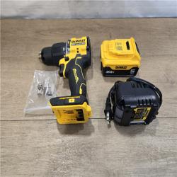 AS-IS DEWALT ATOMIC 20V Cordless 1/2 in. Hammer Drill Kit
