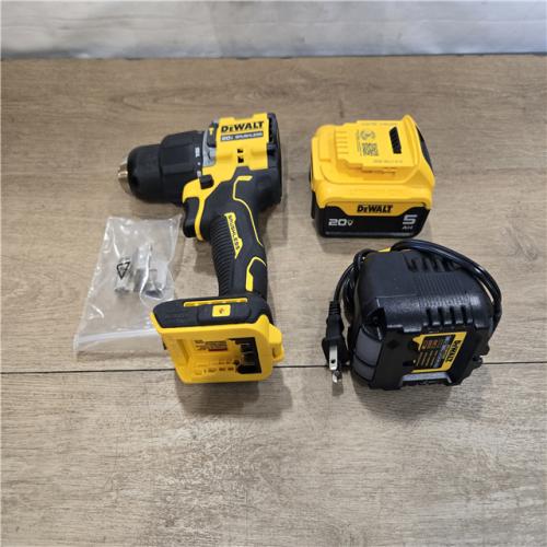 AS-IS DEWALT ATOMIC 20V Cordless 1/2 in. Hammer Drill Kit