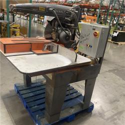 Dallas Location - As-Is Dewalt  18 in Radial Arm Miter saw