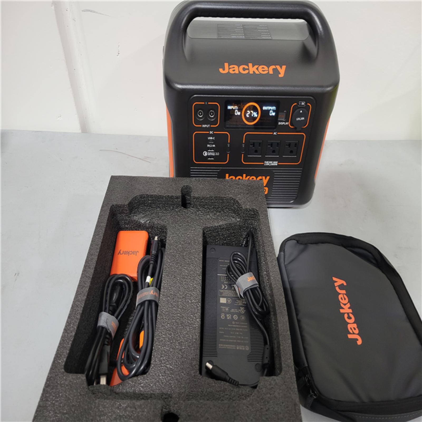 CALIFORNIA NEW JACKERY SOLAR GENERATOR
