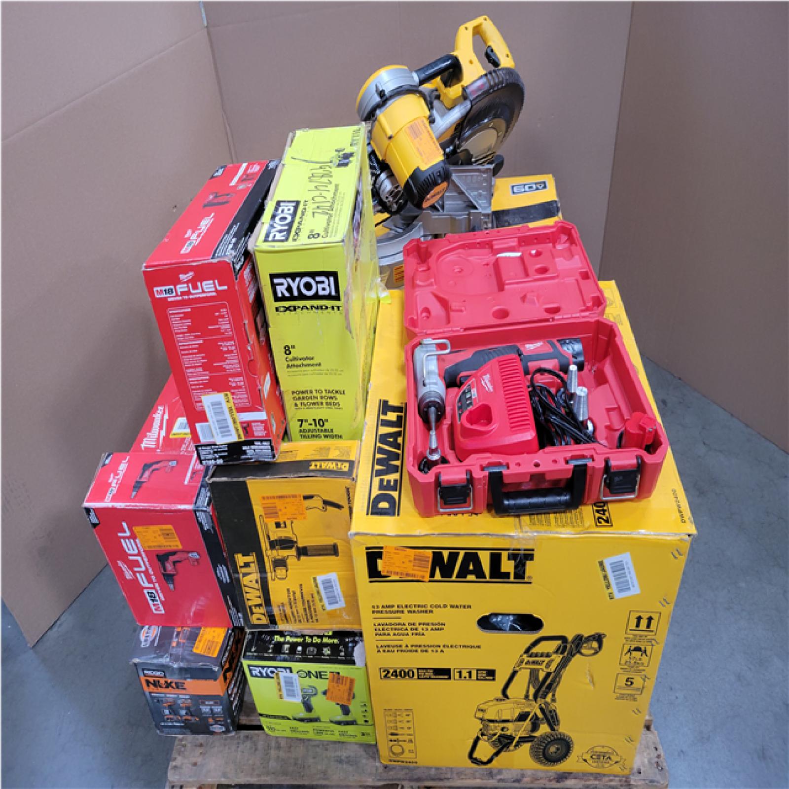 CALIFORNIA AS-IS TOOL PALLET