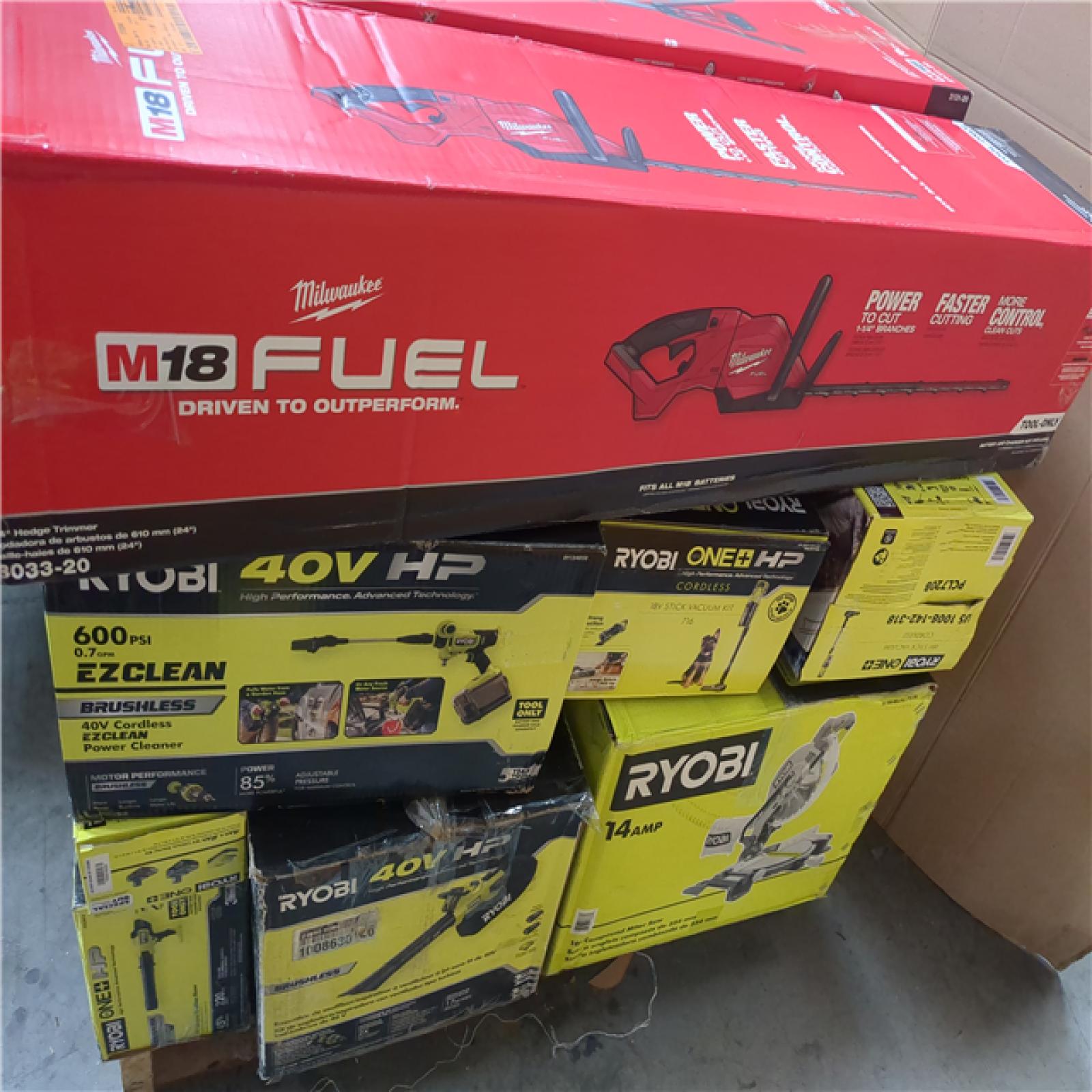 CALIFORNIA AS-IS TOOL PALLET