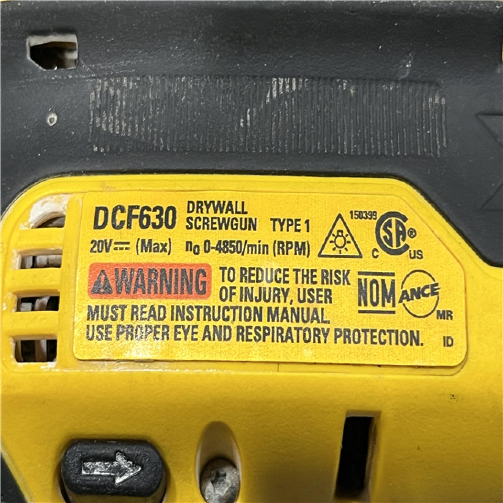 AS-IS DEWALT XR 20V MAX Lithium-Ion Cordless Brushless Screw Gun (Tool Only)