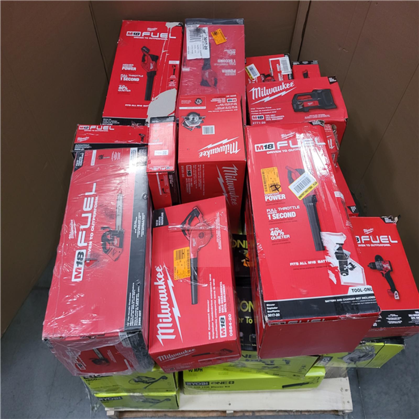 CALIFORNIA AS-IS TOOL PALLET