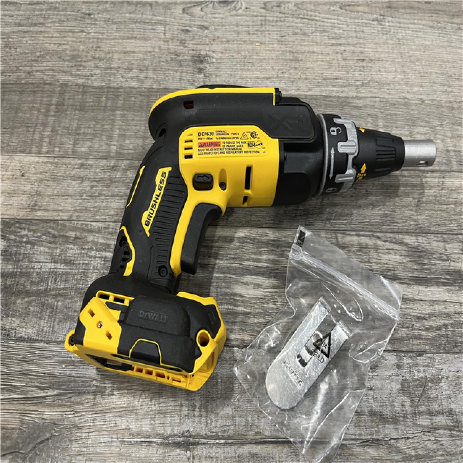 AS-IS DEWALT XR 20V MAX Lithium-Ion Cordless Brushless Screw Gun (Tool Only)