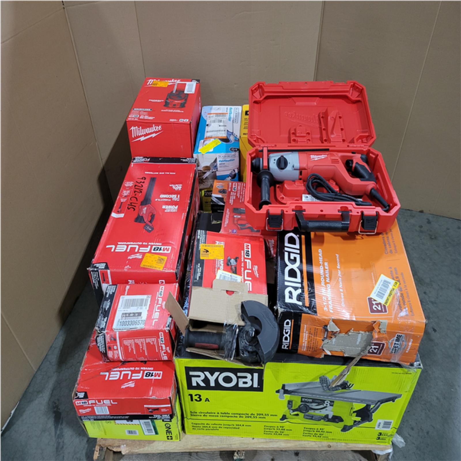 CALIFORNIA AS-IS TOOL PALLET