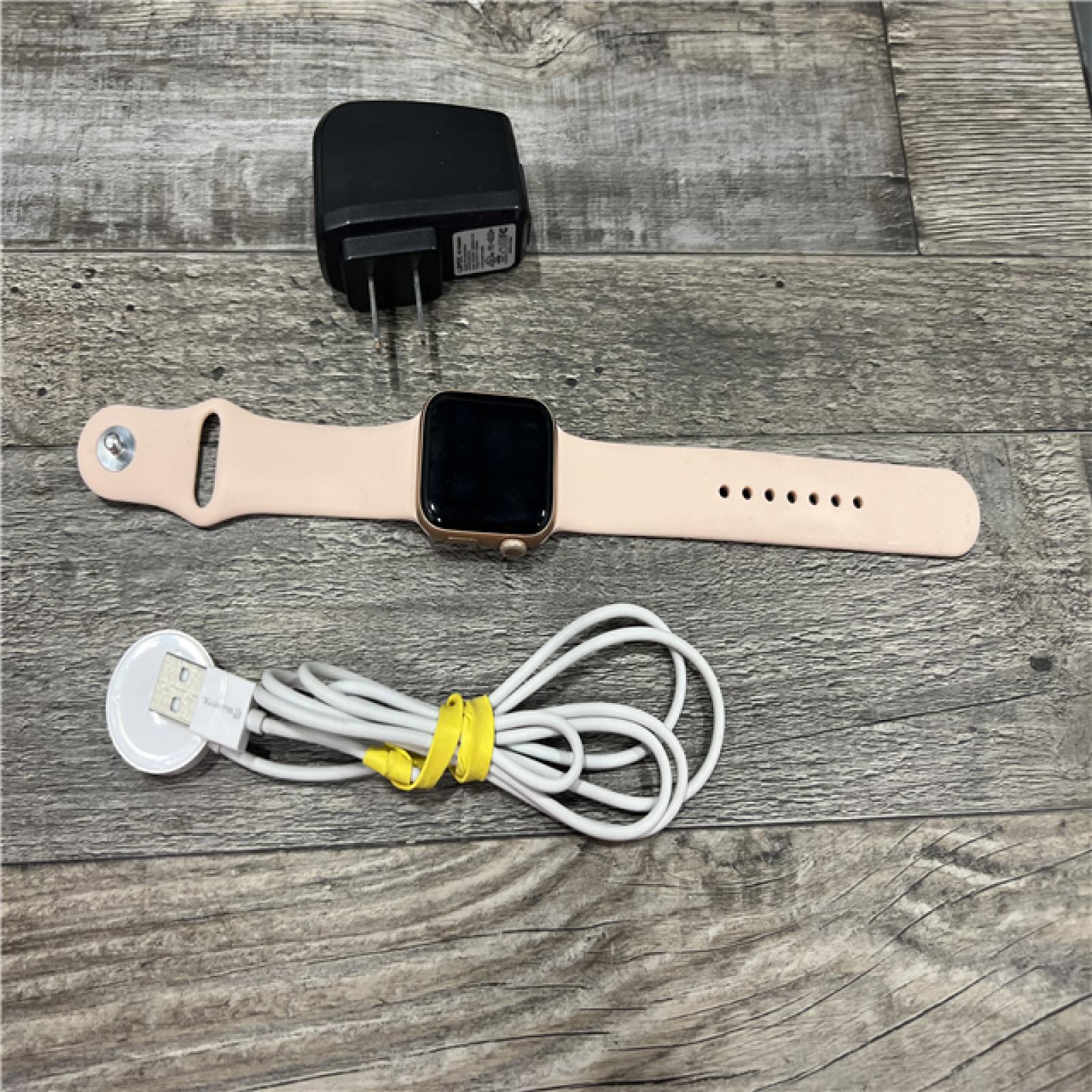 AS-IS Apple Watch Series 5 (GPS, 40MM)-Gold Case with Pink Sand Sport