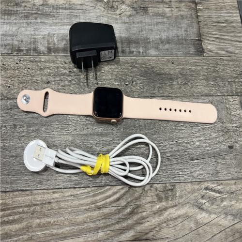 AS-IS Apple Watch Series 5 (GPS, 40MM)-Gold Case with Pink Sand Sport