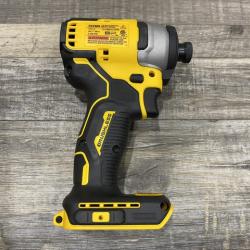 AS-IS DEWALT Atomic 20V Max Lithium-Ion Brushless Cordless Compact 1/4 in. Impact Driver Kit