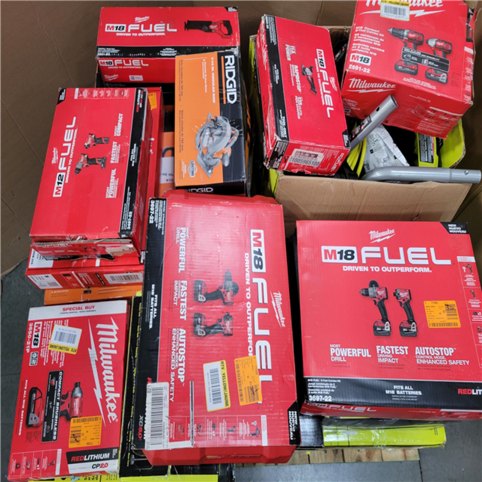 CALIFORNIA AS-IS TOOL PALLET