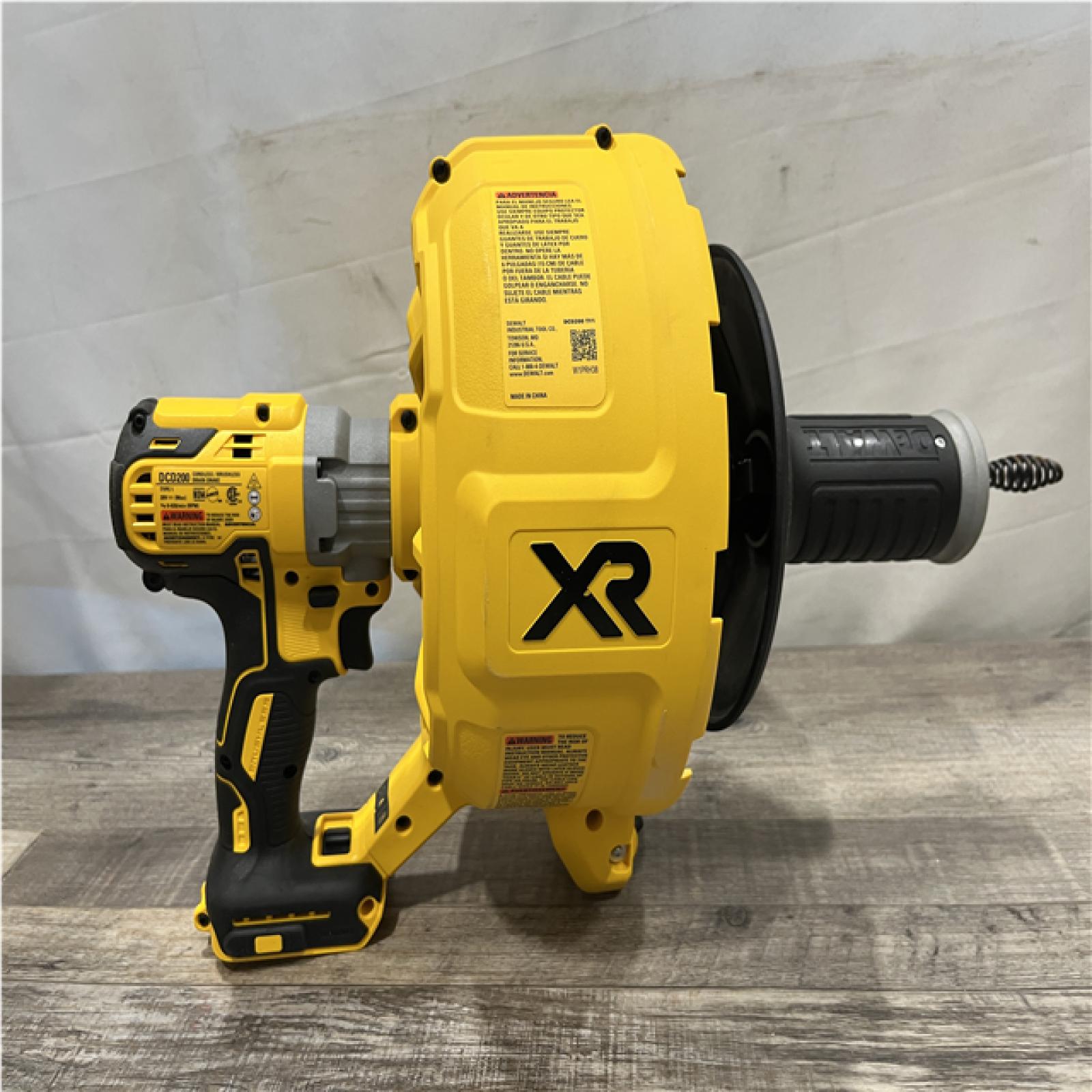 AS-IS DEWALT 20V MAX Cordless Brushless Drain Snake (Tool Only)