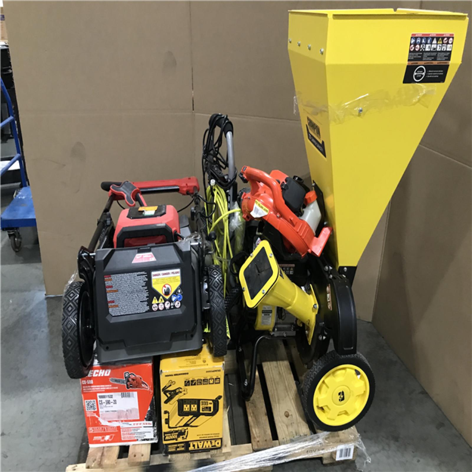 CALIFORNIA AS-IS OUTDOOR POWER EQUIPMENT