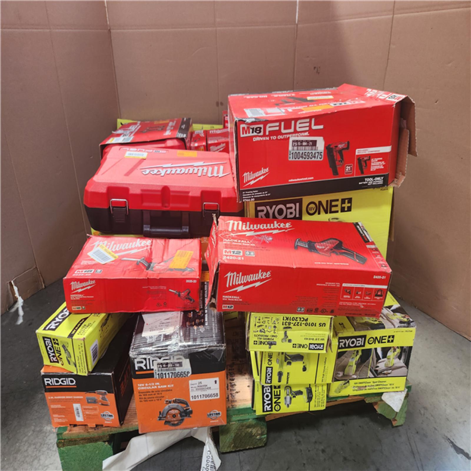 CALIFORNIA AS-IS TOOL PALLET