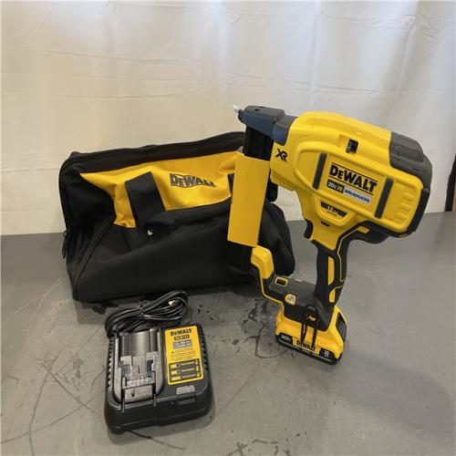 AS-IS - DeWALT 20V MAX XR Lithium-Ion Cordless 18-Gauge Narrow Crown Stapler Kit