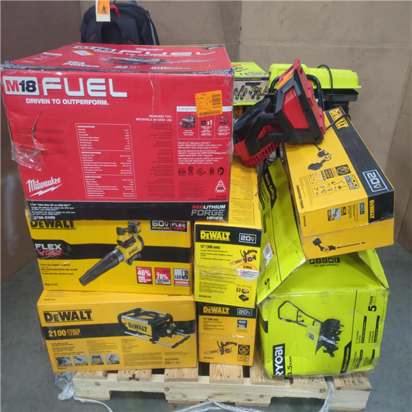 CALIFORNIA AS-IS TOOL PALLET