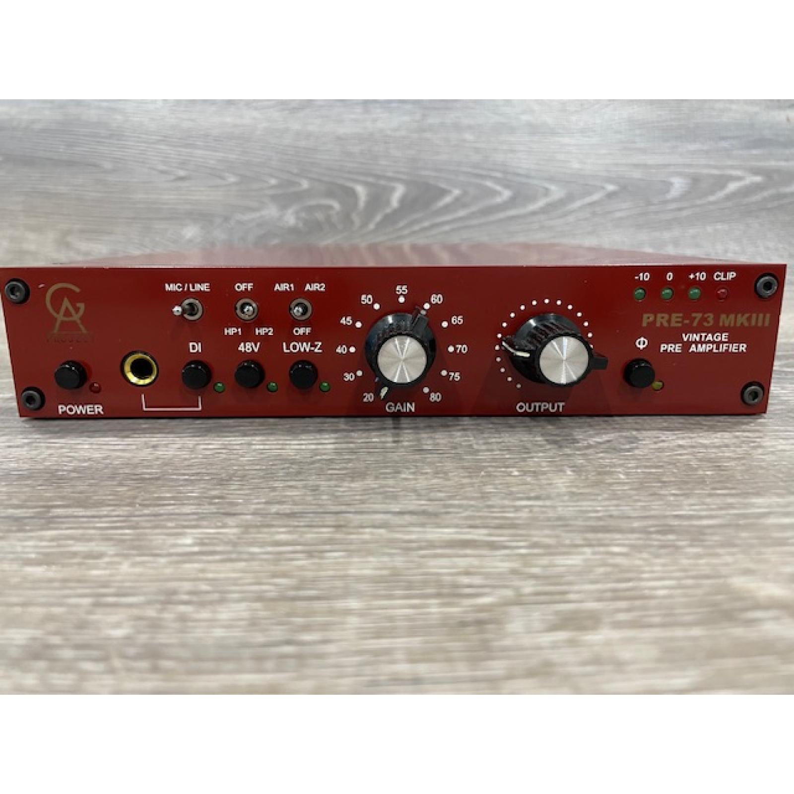 AS-IS Golden Age Project Pre-73 MKIII Microphone Preamp