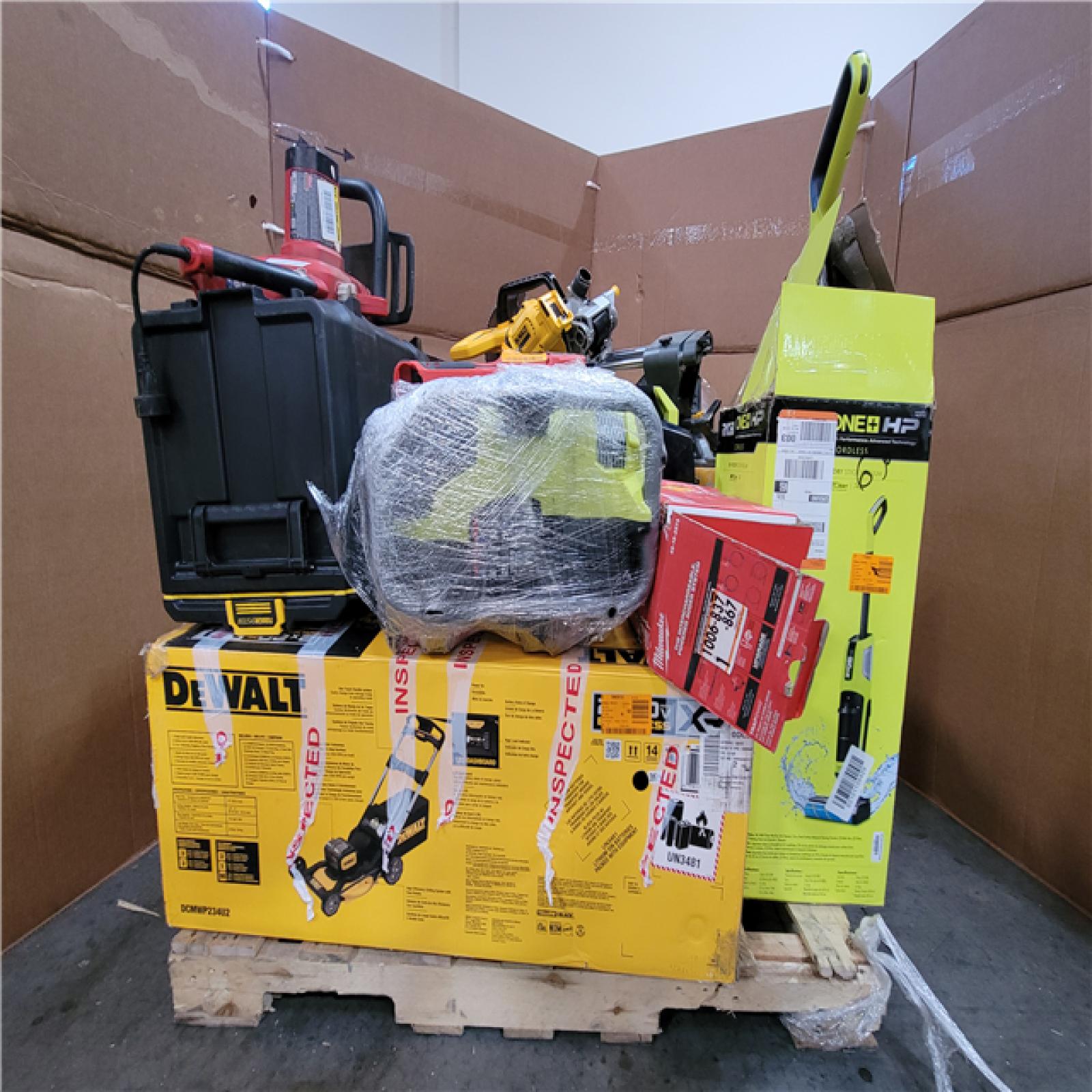 CALIFORNIA AS-IS TOOL PALLET