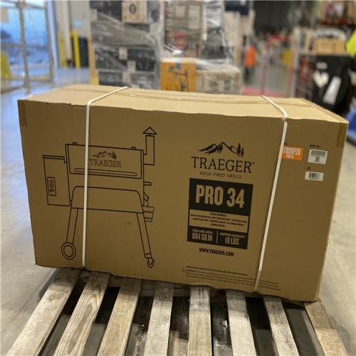 DALLAS LOCATION - Traeger Pro Series 34-Pellet Grill and Smoker in Bronze