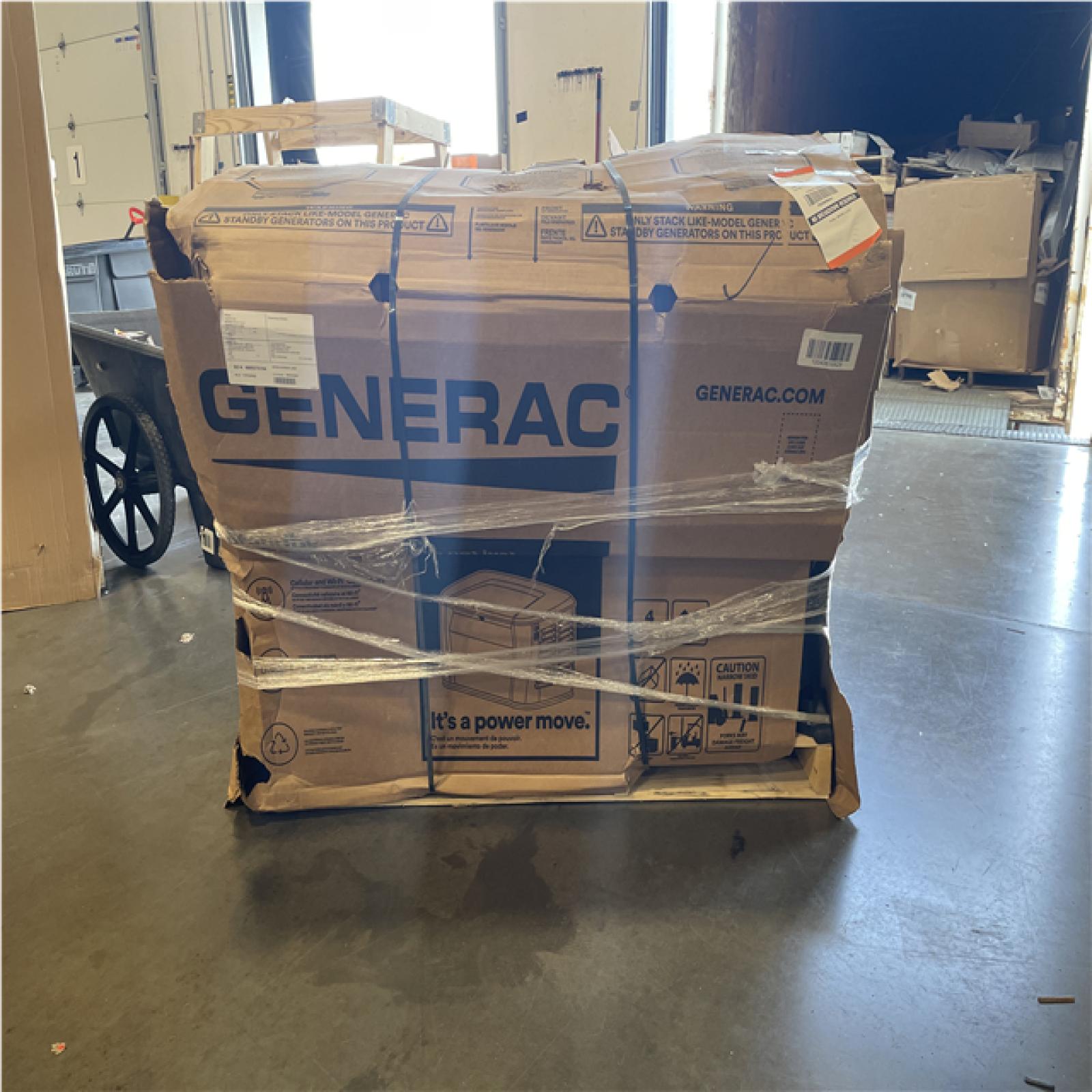 DALLAS LOCATION- AS-IS  Generac 26kW Natural Gas or Propane Whole House Generator