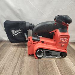 AS-IS- Milwaukee M18 FUEL 18-Volt Lithium-Ion Cordless Belt Sander (Tool-Only)