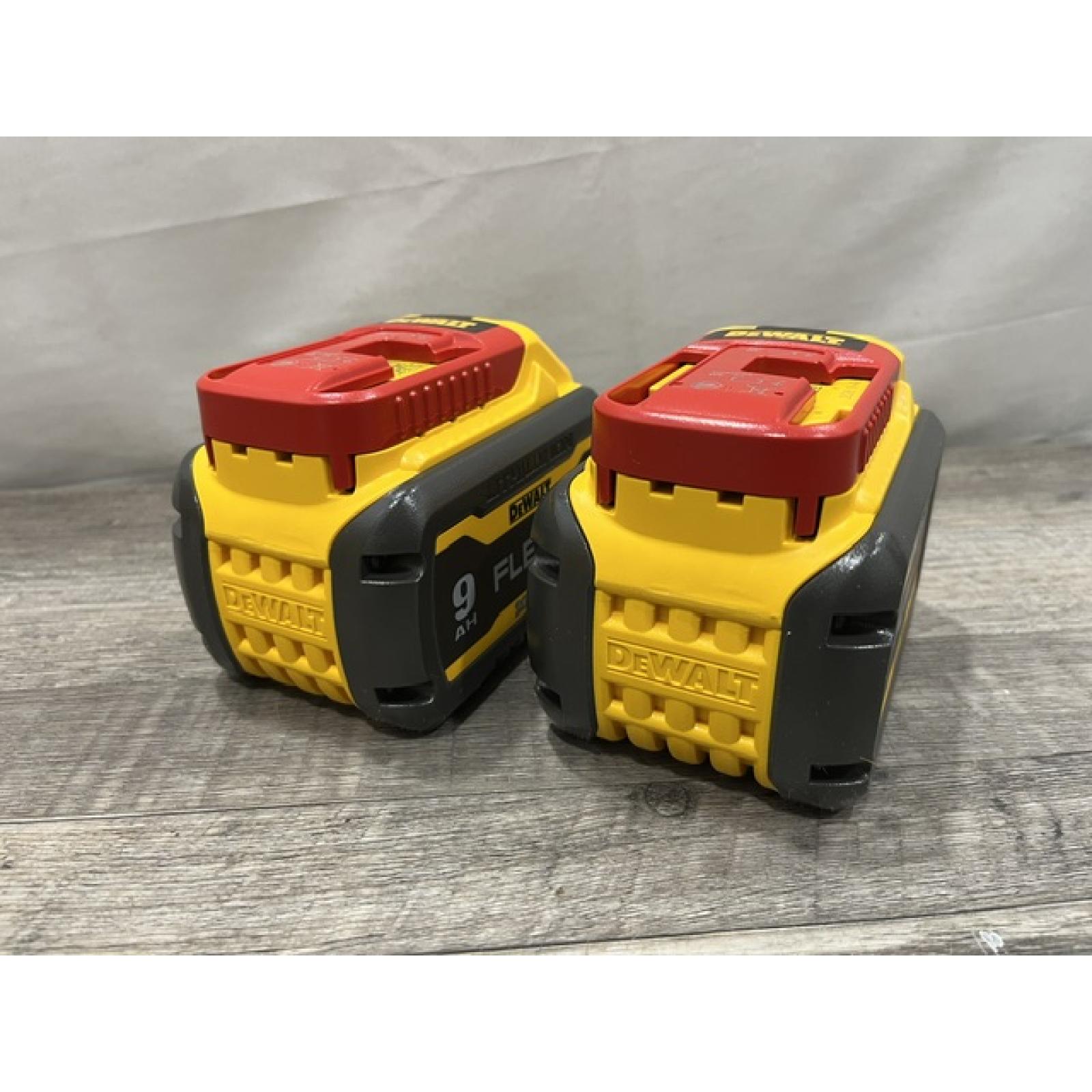 NEW - DEWALT FLEXVOLT 20V/60V MAX Lithium-Ion 9.0Ah Battery Pack (2 Pack)