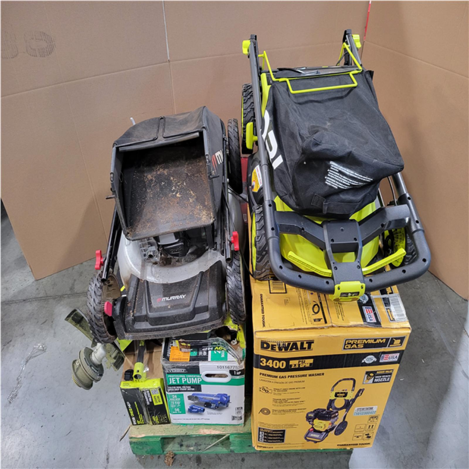 CALIFORNIA AS-IS OUTDOOR POWER EQUIPMENT