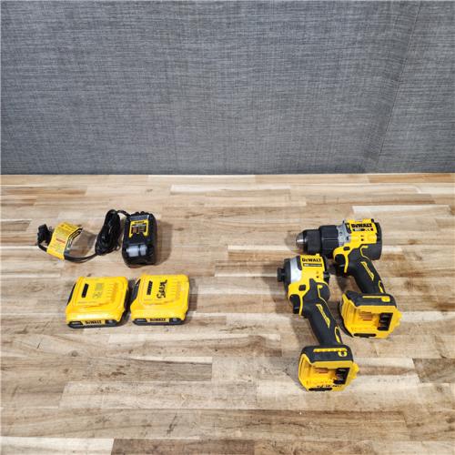HOUSTON LOCATION - AS-IS DEWALT 2 TOOL COMBO KIT W/ (2) BATTERY & CHARGER