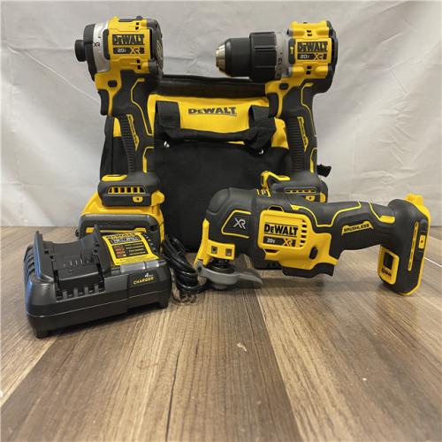 AS-IS DEWALT 20V MAX Lithium-Ion Cordless 3-Tool Combo Kit