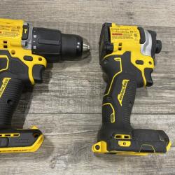 AS-IS DEWALT ATOMIC 20V MAX Lithium-Ion Cordless 2-Tool Combo Kit