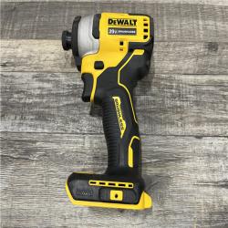AS-IS DEWALT Atomic 20V Max Lithium-Ion Brushless Cordless Compact 1/4 in. Impact Driver Kit