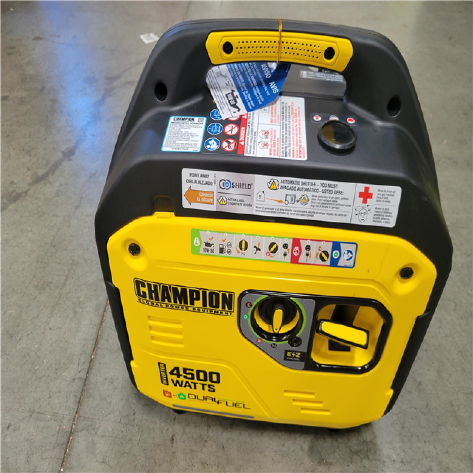 CALIFORNIA AS-IS CHAMPION PORTABLE GENERATOR