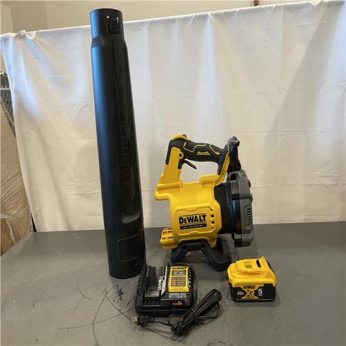 AS-IS - DeWalt 20V MAX 125 MPH 450 CFM Brushless Cordless Battery Powered Blower Kit