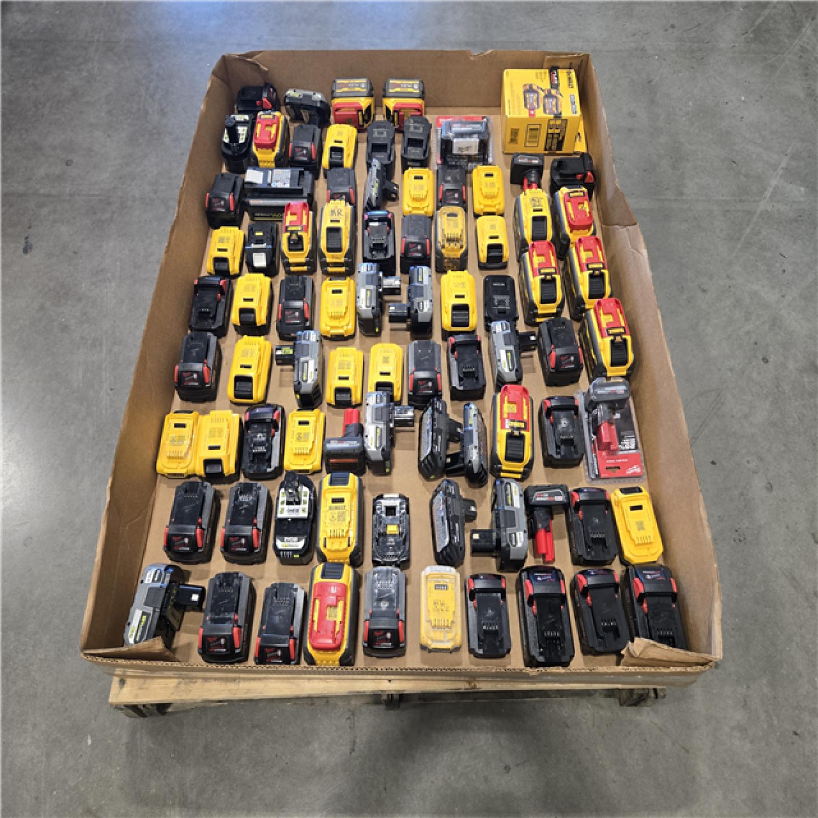 DALLAS LOCATION AS-IS- BATTERY PALLET