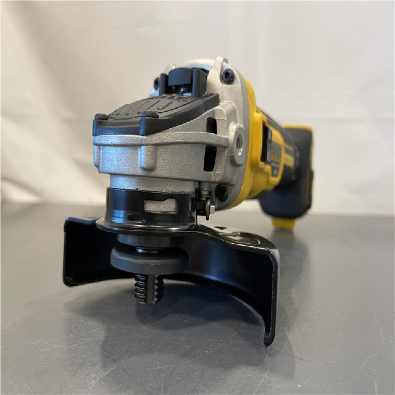 AS-IS - DeWalt 20V Max XR 4.5-Inch Slide Switch Small Angle Grinder (Tool Only)