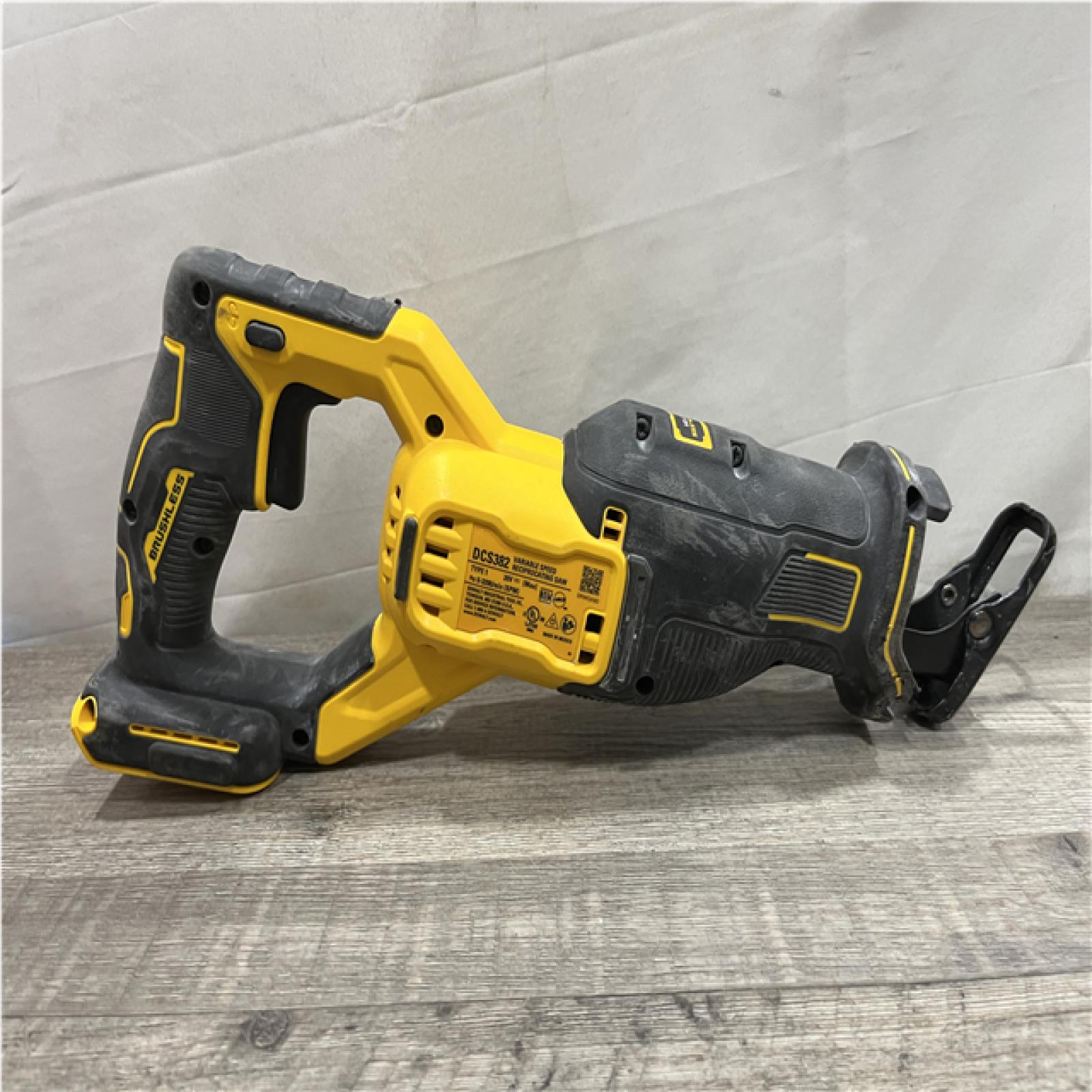 AS-IS DEWALT 20V MAX Cordless Brushless Reciprocating Saw (Tool Only)