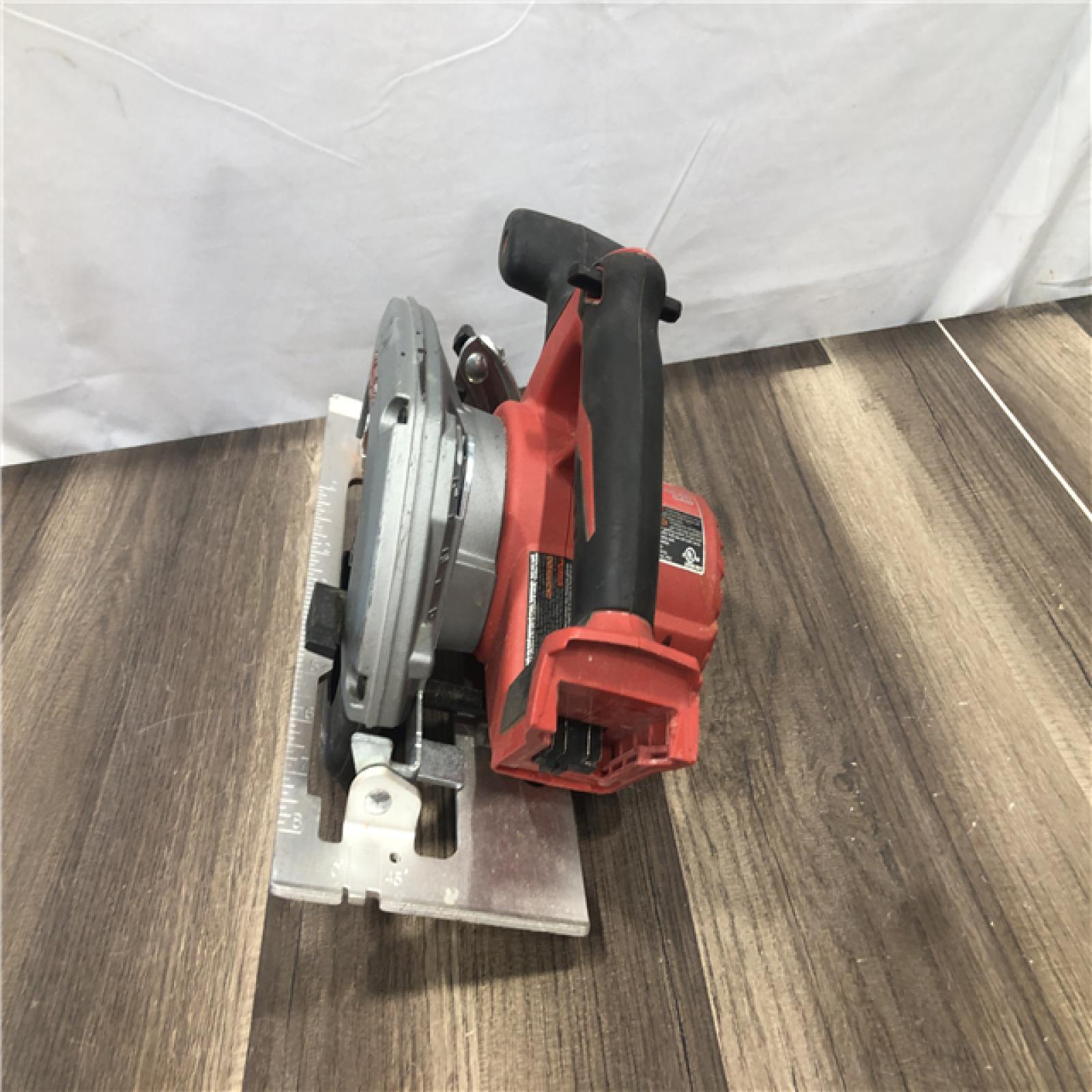 AS-IS Milwaukee 18V Lithium-Ion Cordless 6-1/2 in. Circular Saw (Tool-Only)